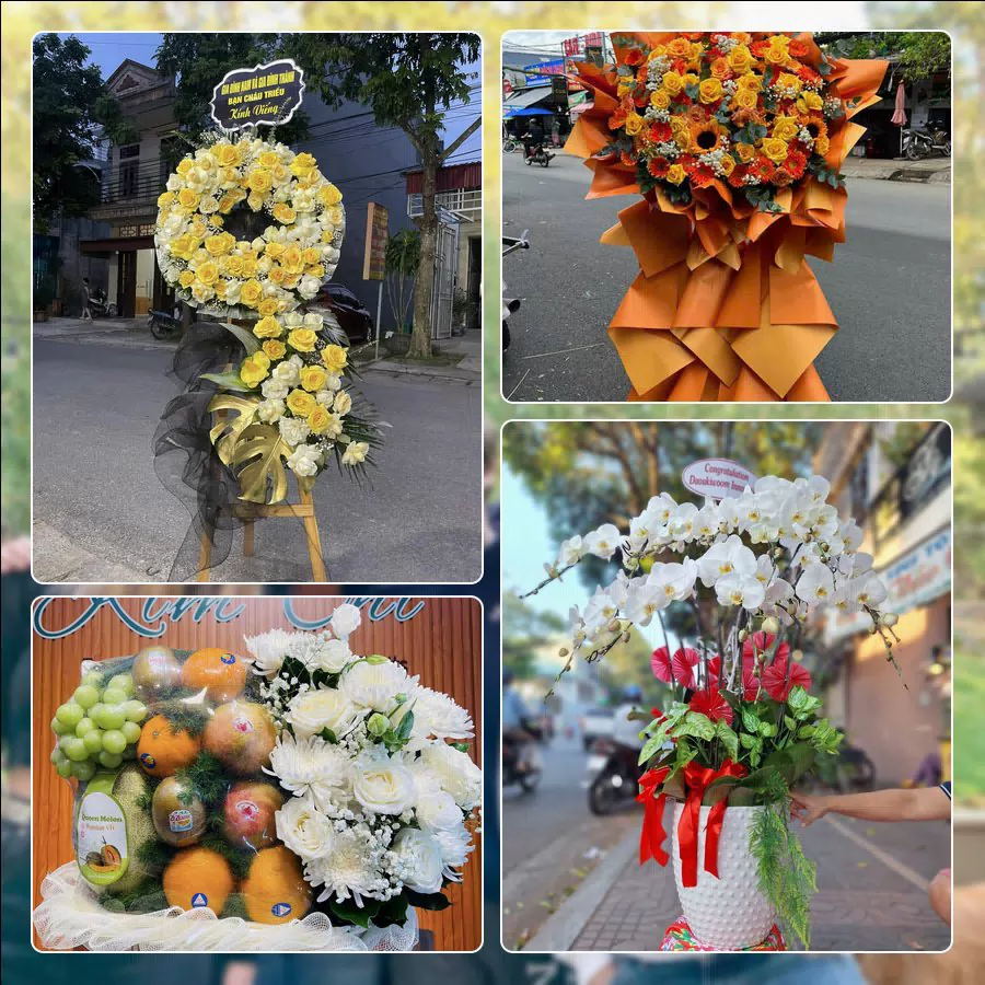Mẫu hoa tươi cắm mới tại shop hoa Phường Gia Định