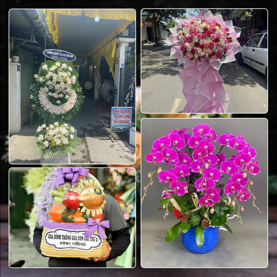 Mẫu hoa tươi cắm mới tại shop hoa Phường Đông Hưng Thuận