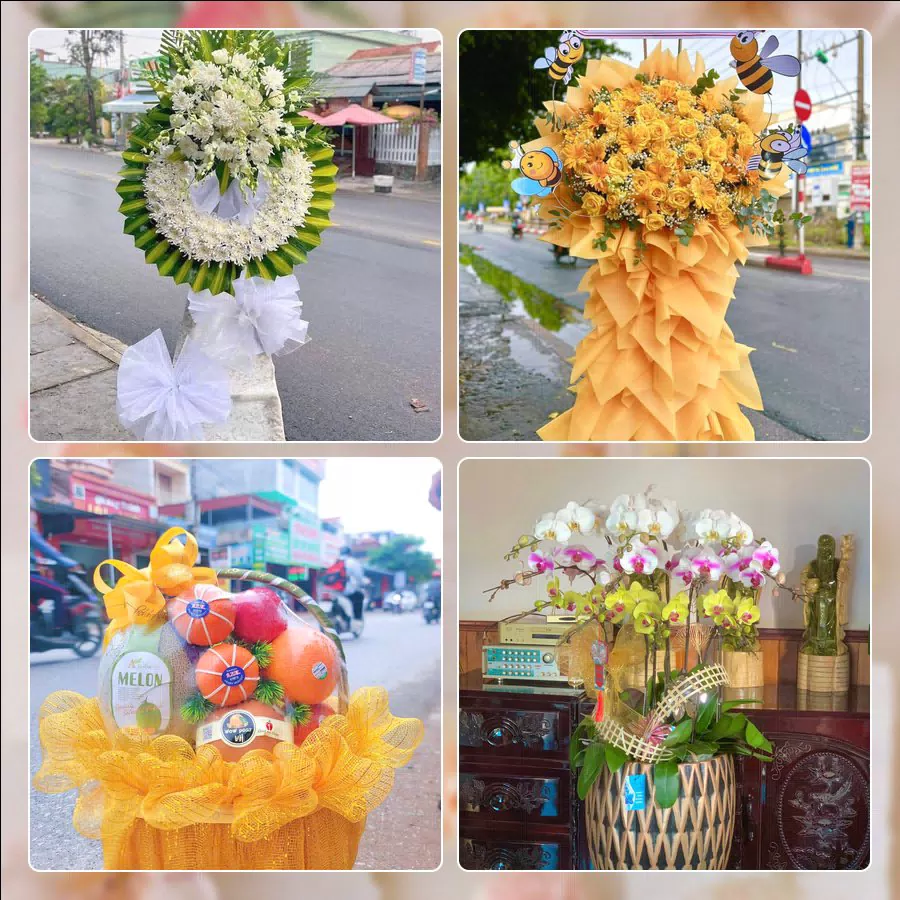 Mẫu hoa tươi cắm mới tại shop hoa Phường Hạnh Thông