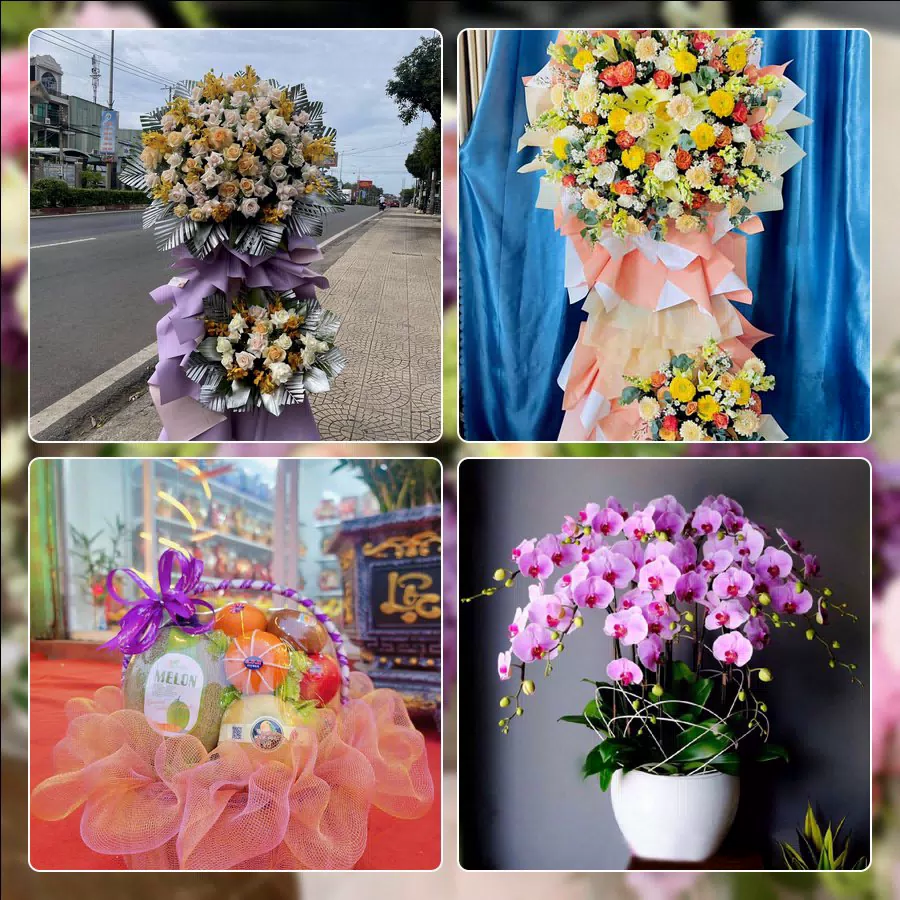Mẫu hoa tươi cắm mới tại shop hoa Phường Tân Thới Hiệp