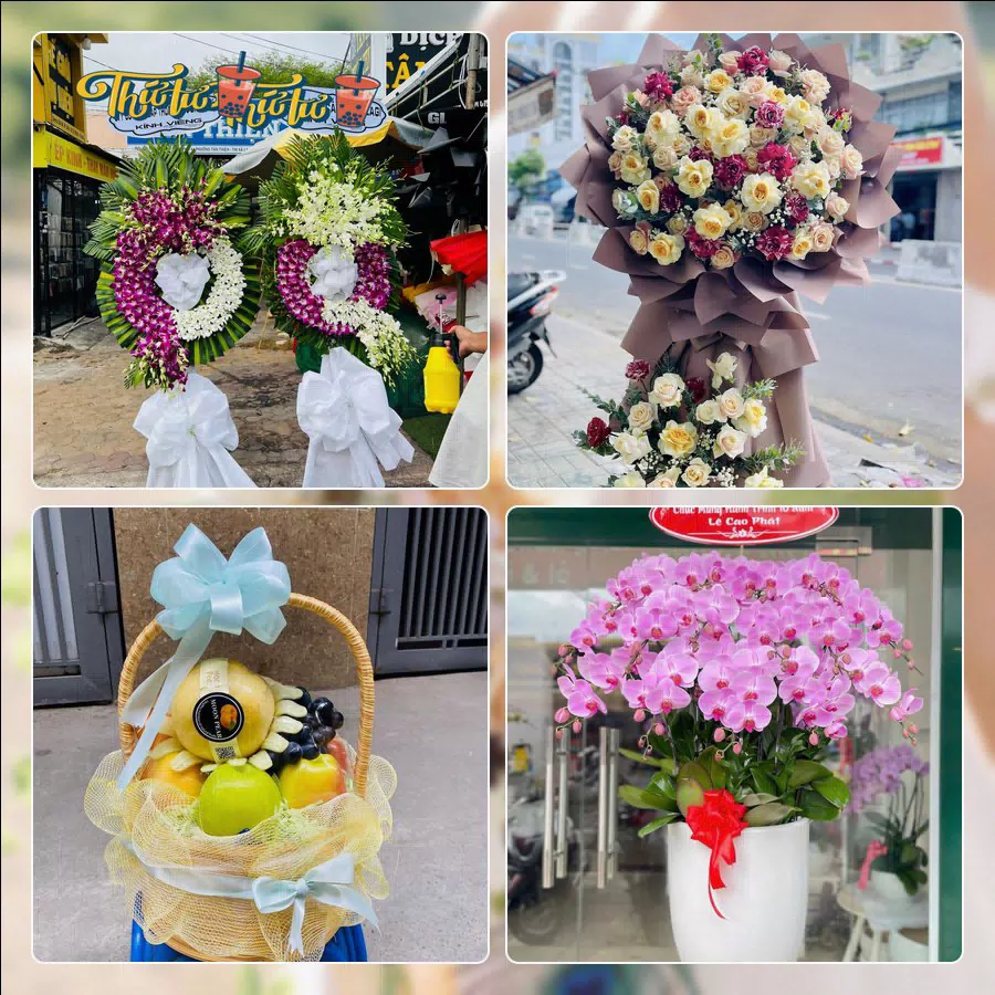 Mẫu hoa tươi cắm mới tại shop hoa Phường An Lạc