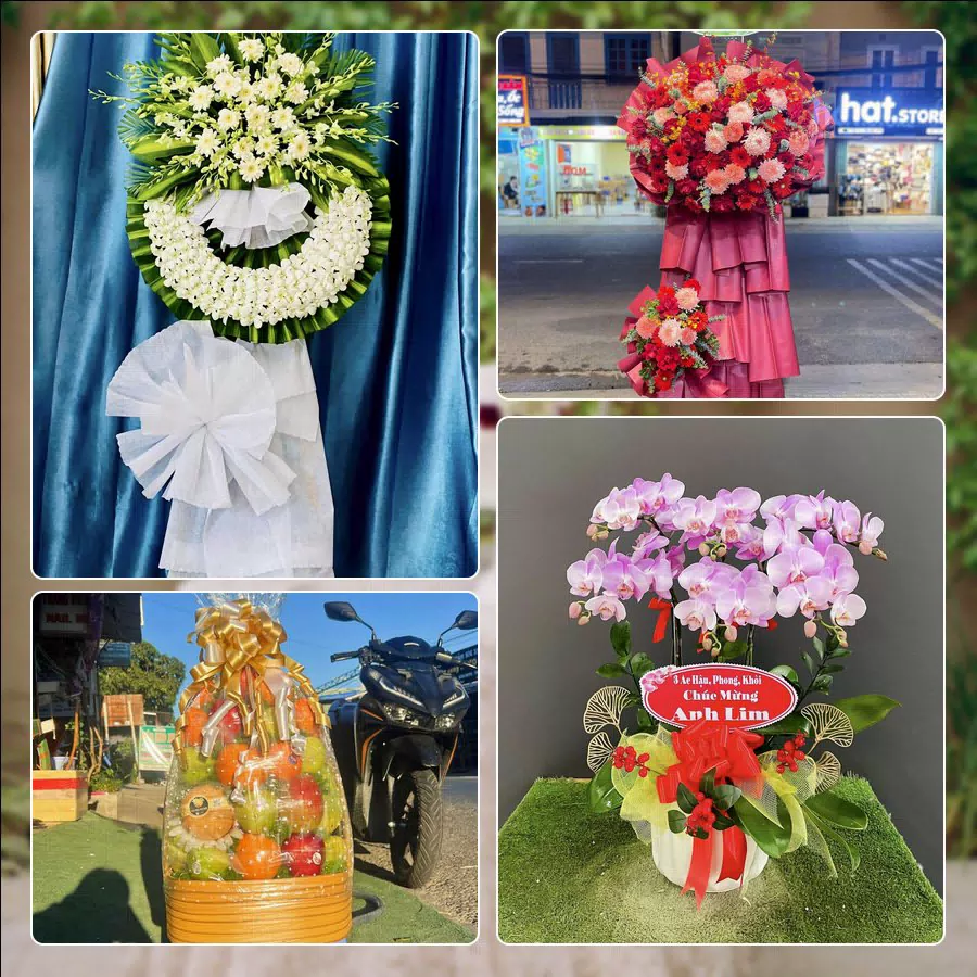 Mẫu hoa tươi cắm mới tại shop hoa Phường An Hội Đông