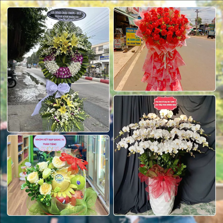 Mẫu hoa tươi cắm mới tại shop hoa Phường Vườn Lài