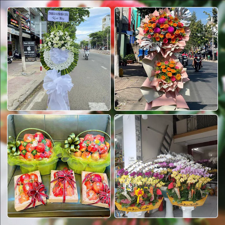 Mẫu hoa tươi cắm mới tại shop hoa Phường An Phú Đông