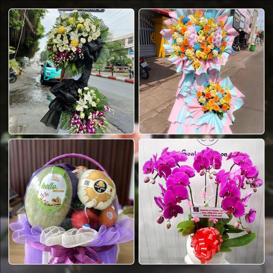 Mẫu hoa tươi cắm mới tại shop hoa Phường An Hội Tây