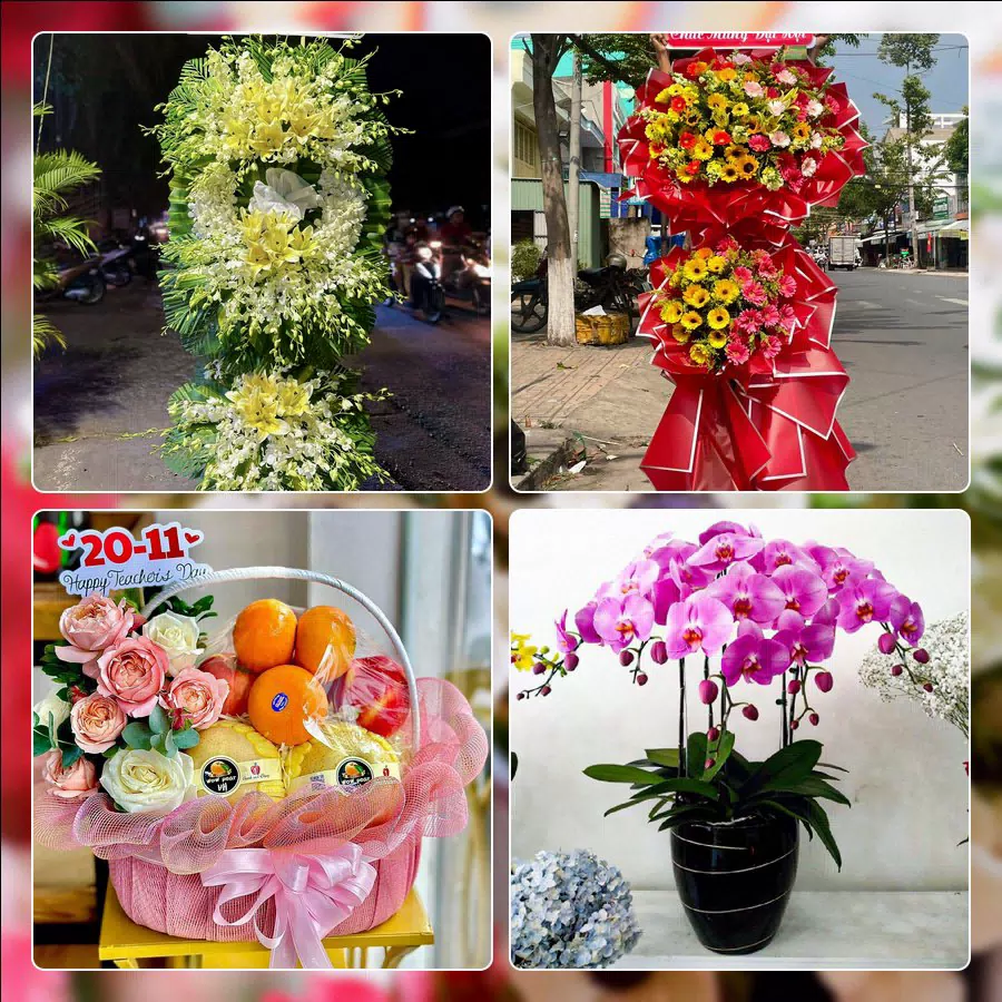 Mẫu hoa tươi cắm mới tại shop hoa Phường Tân Sơn Nhì