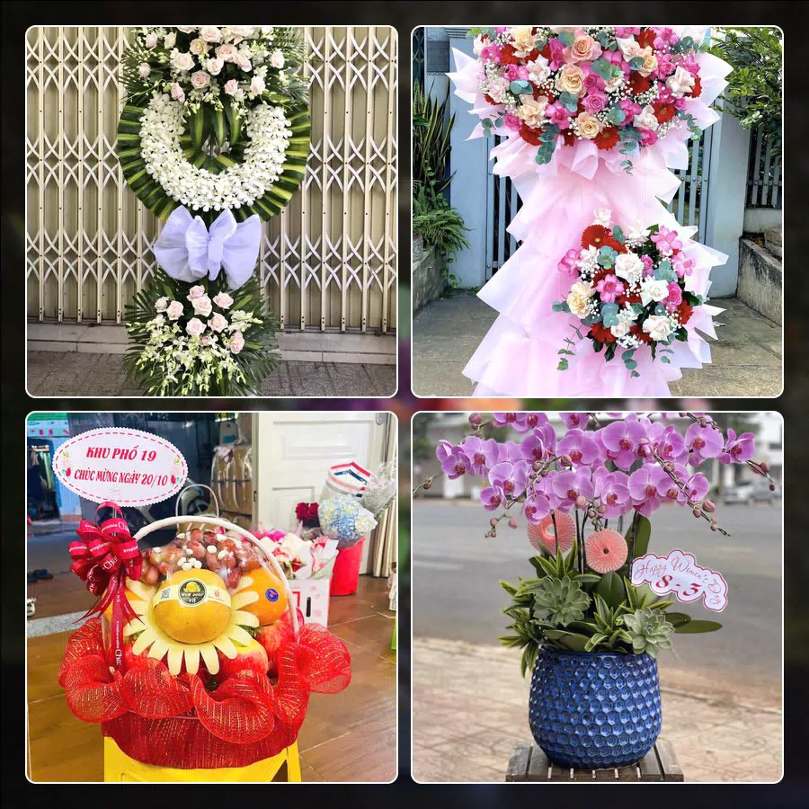 Mẫu hoa tươi cắm mới tại shop hoa Phường Hải Châu