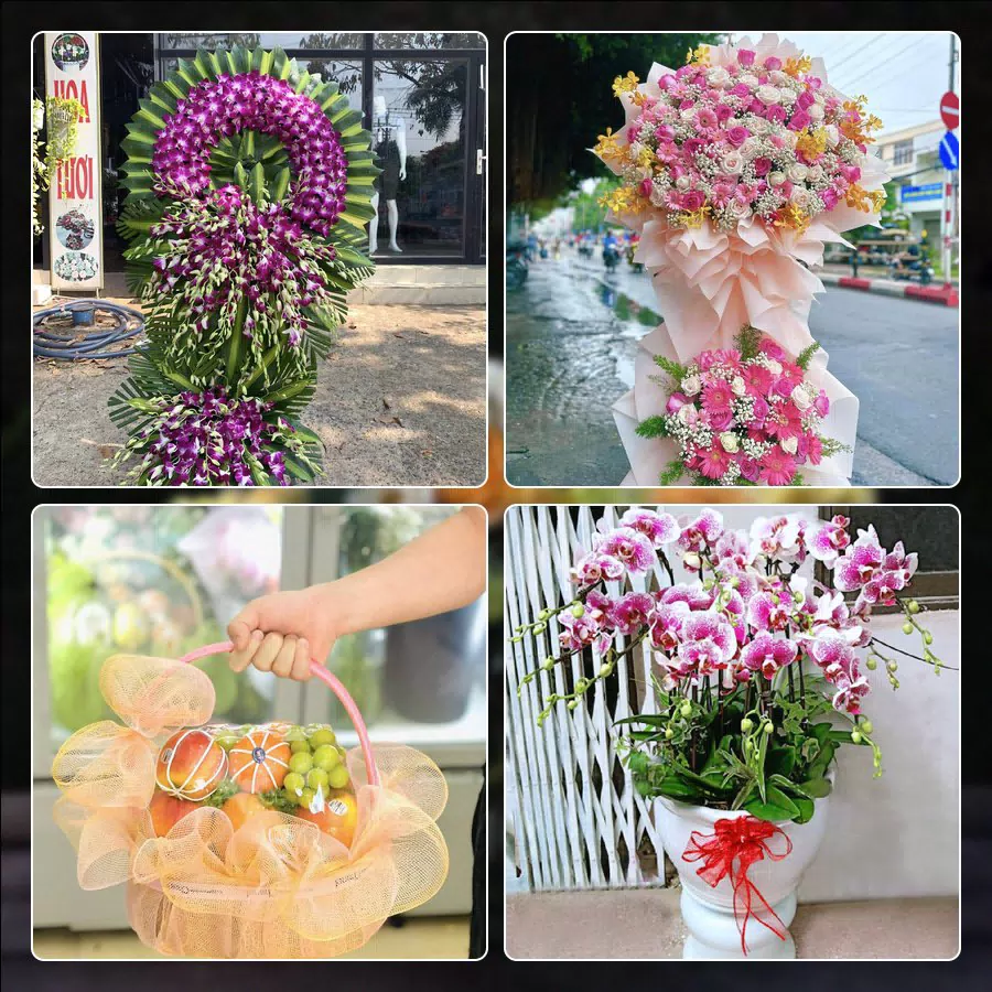 Mẫu hoa tươi cắm mới tại shop hoa Phường Khánh Hội