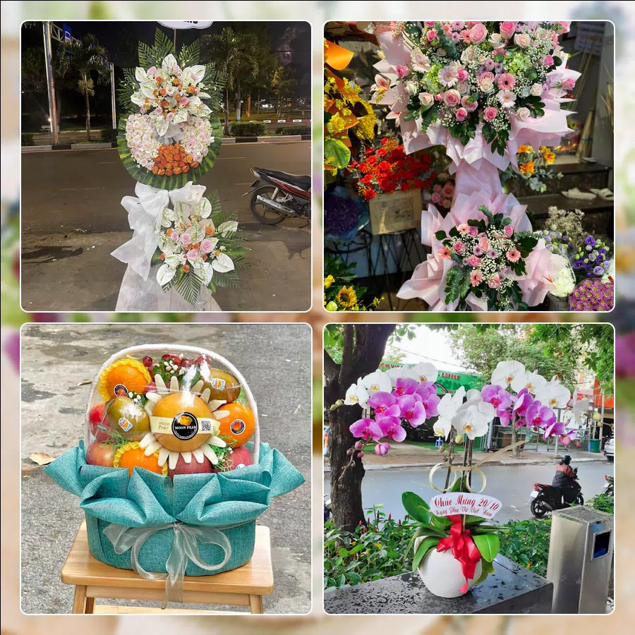 Mẫu hoa tươi cắm mới tại shop hoa Phường Thanh Xuân