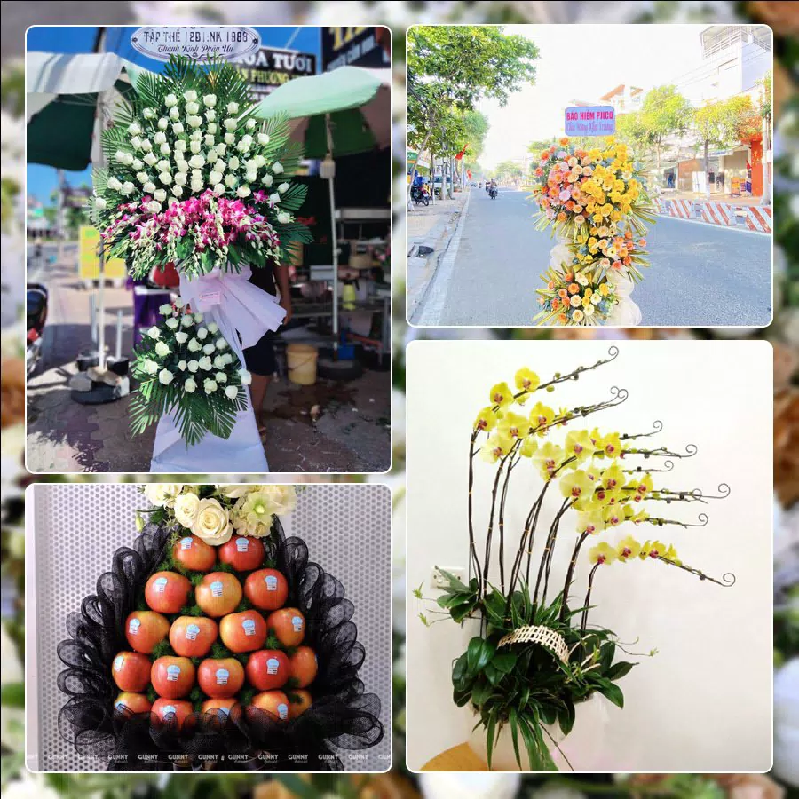 Mẫu hoa tươi cắm mới tại shop hoa Phường An Biên