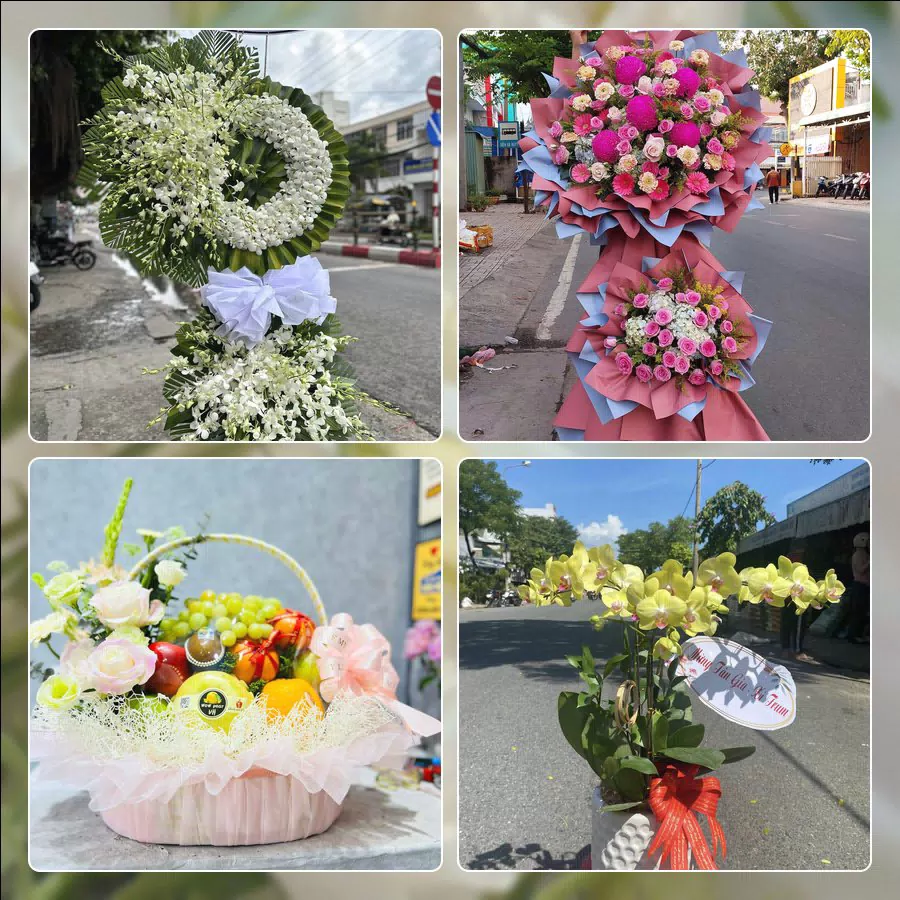 Mẫu hoa tươi cắm mới tại shop hoa Phường Nhiêu Lộc