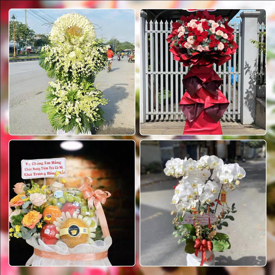 Mẫu hoa tươi cắm mới tại shop hoa Phường Thủ Đức