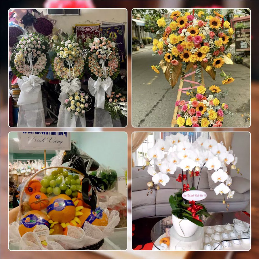 Mẫu hoa tươi cắm mới tại shop hoa Phường Hòa Hưng