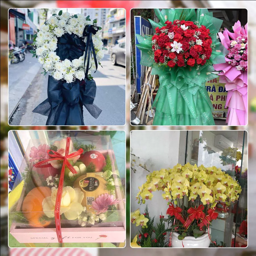 Mẫu hoa tươi cắm mới tại shop hoa Phường Ngọc Hà
