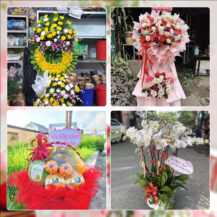 Mẫu hoa tươi cắm mới tại shop hoa Phường Tân Phú