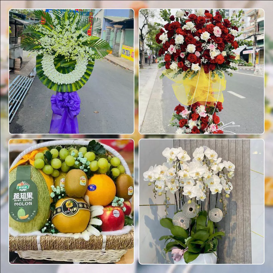Mẫu hoa tươi cắm mới tại shop hoa Phường Chợ Lớn