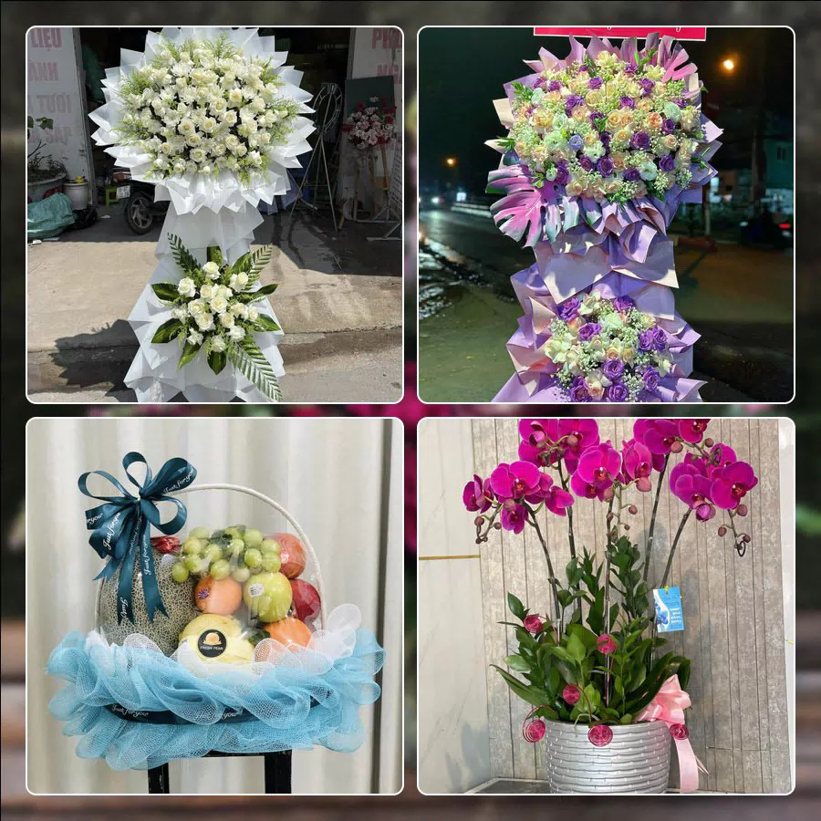 Mẫu hoa tươi cắm mới tại shop hoa Phường Thới An