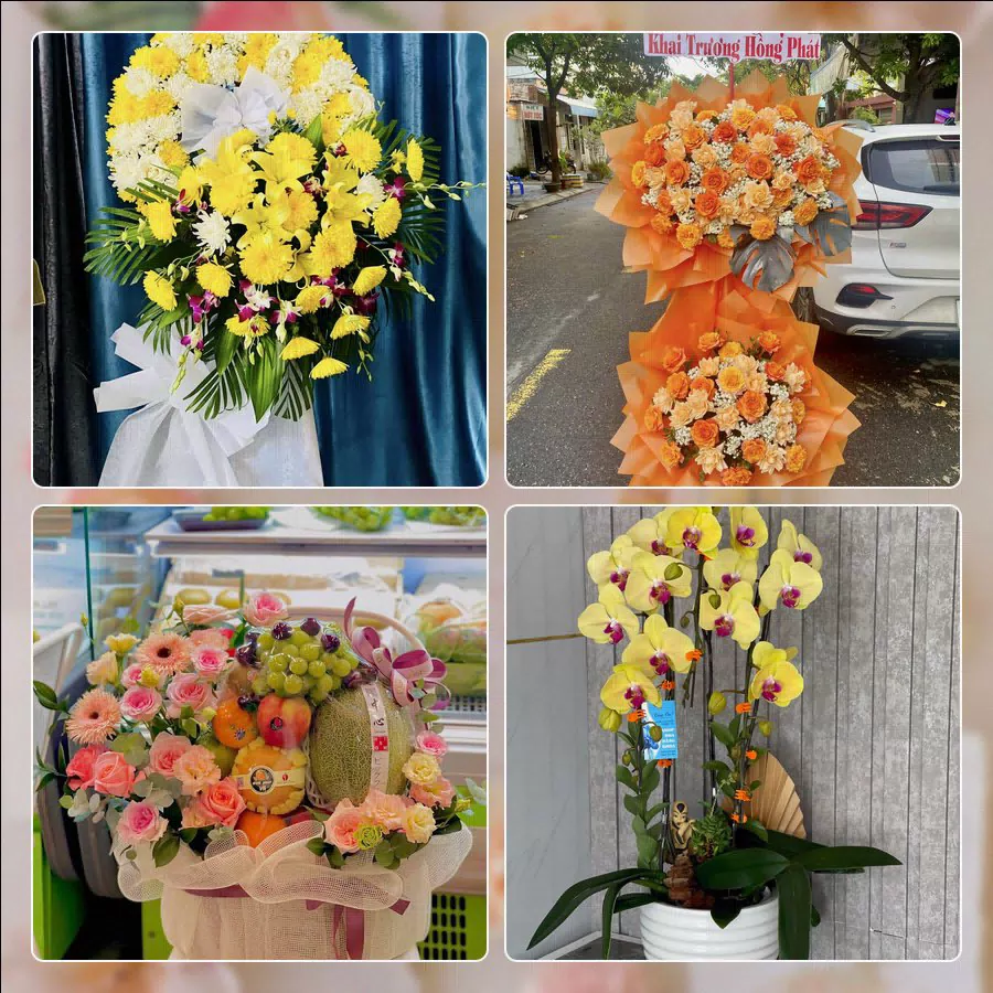 Mẫu hoa tươi cắm mới tại shop hoa Phường Gia Viên