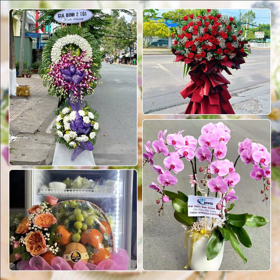 Mẫu hoa tươi cắm mới tại shop hoa Phường Bồ Đề