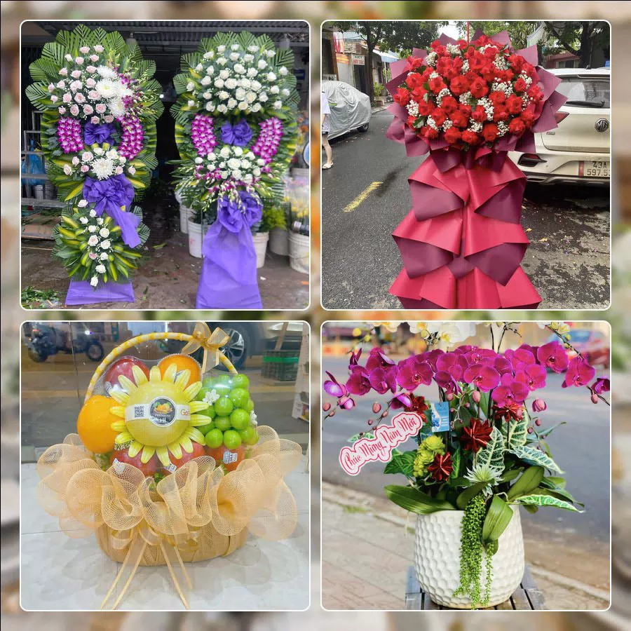 Mẫu hoa tươi cắm mới tại shop hoa Phường Hồng Hà