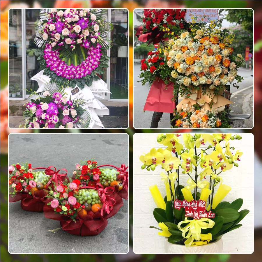 Mẫu hoa tươi cắm mới tại shop hoa Phường Hai Bà Trưng