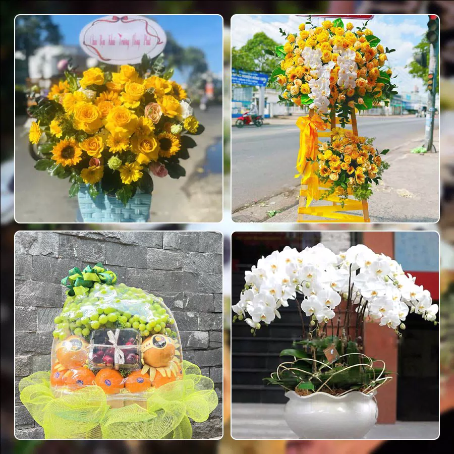 Mẫu hoa tươi cắm mới tại shop hoa Phường Hồng Bàng