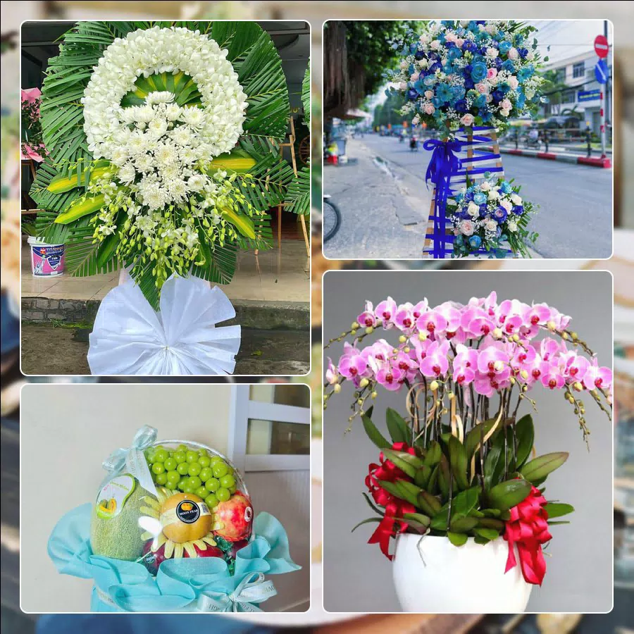 Mẫu hoa tươi cắm mới tại shop hoa Phường Khương Đình