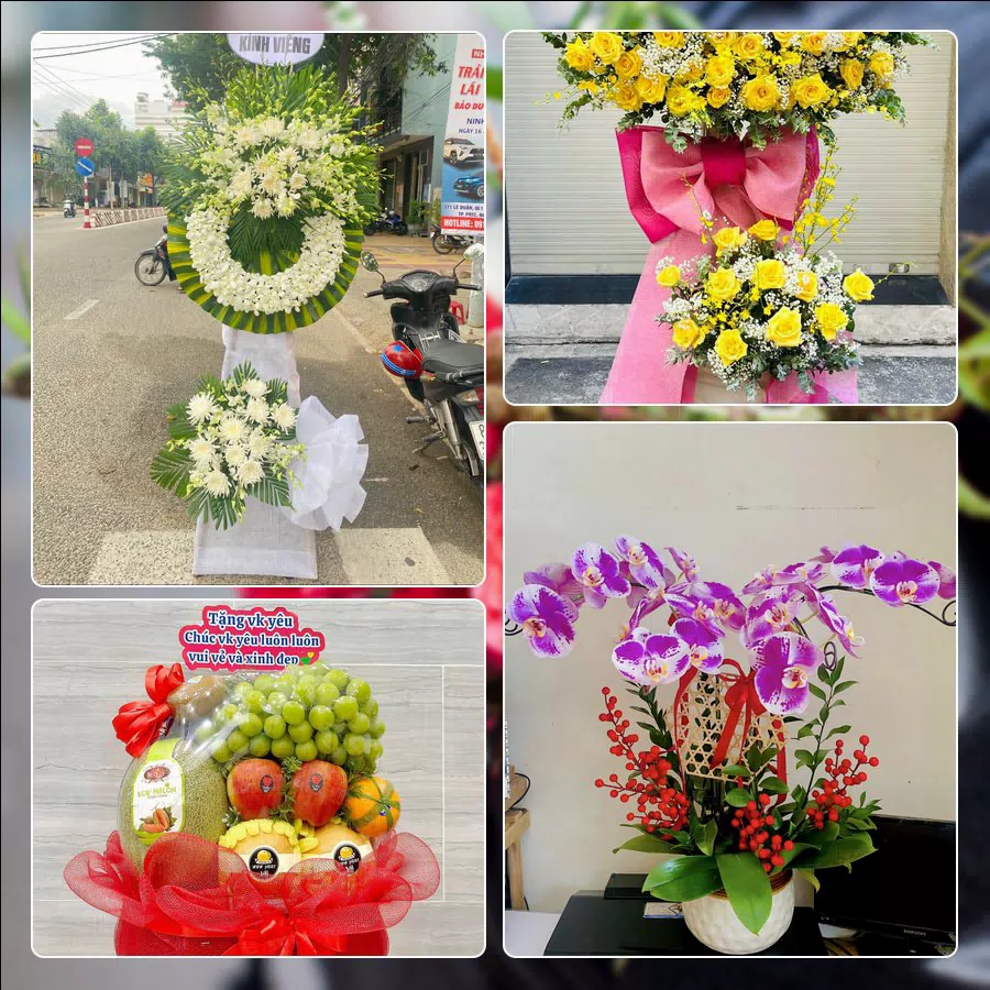 Mẫu hoa tươi cắm mới tại shop hoa Phường Vũng Tàu