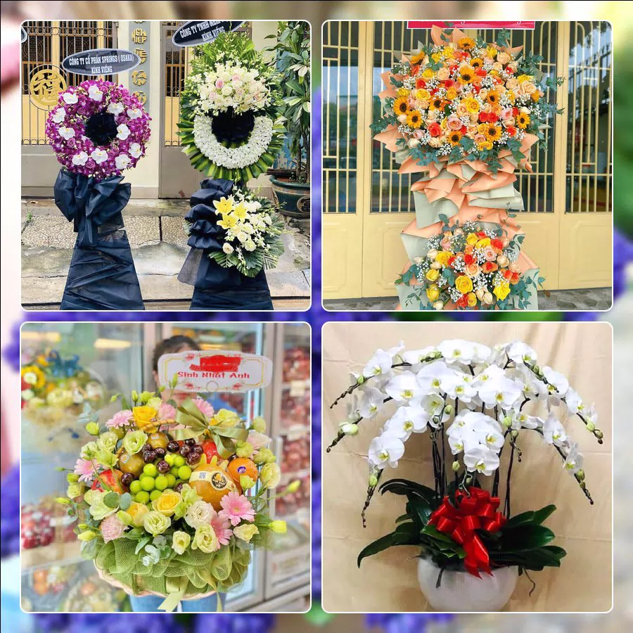 Mẫu hoa tươi cắm mới tại shop hoa Phường Ngô Quyền