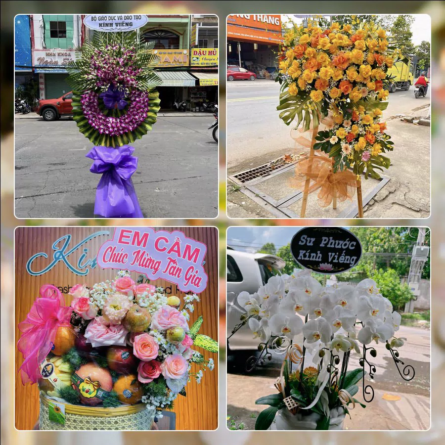Mẫu hoa tươi cắm mới tại shop hoa Phường Phương Liệt
