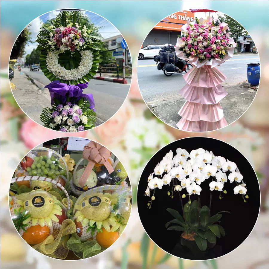 Mẫu hoa tươi cắm mới tại shop hoa Phường Diên Hồng