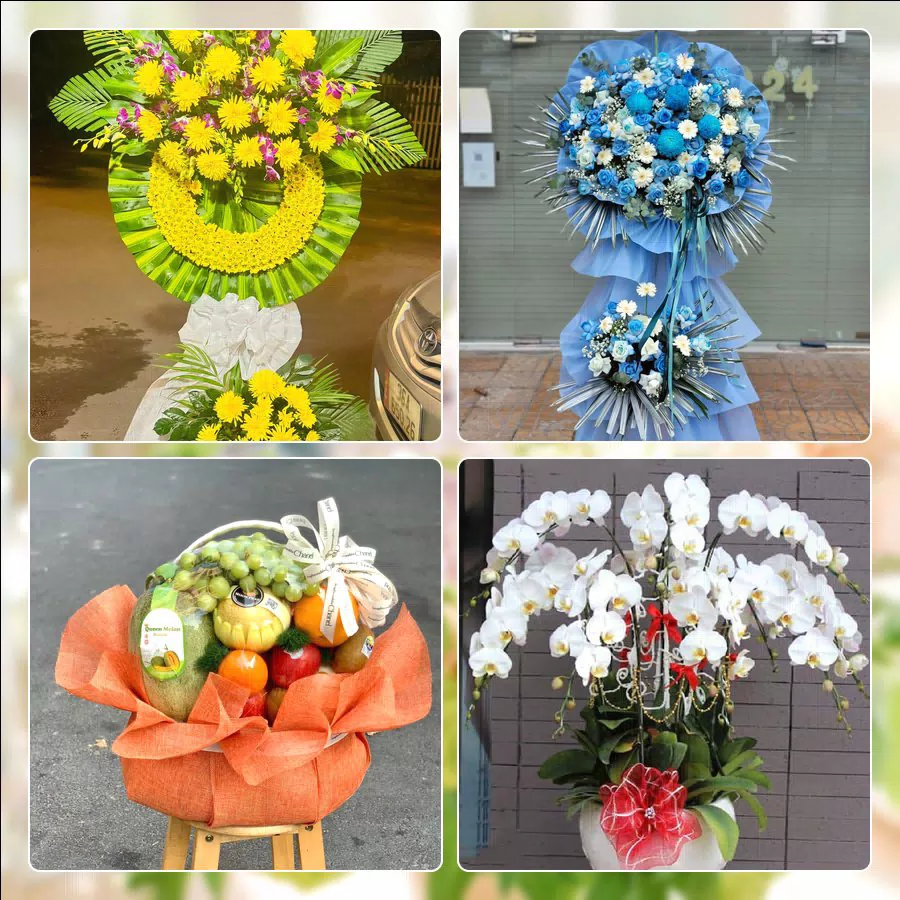 Mẫu hoa tươi cắm mới tại shop hoa Phường Tân An