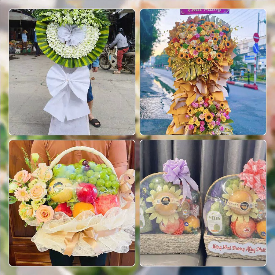 Mẫu hoa tươi cắm mới tại shop hoa Phường Tân Khánh