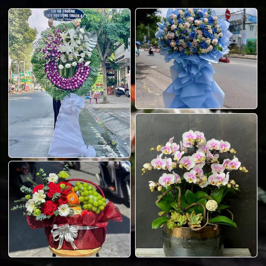 Mẫu hoa tươi cắm mới tại shop hoa Phường Yên Hòa
