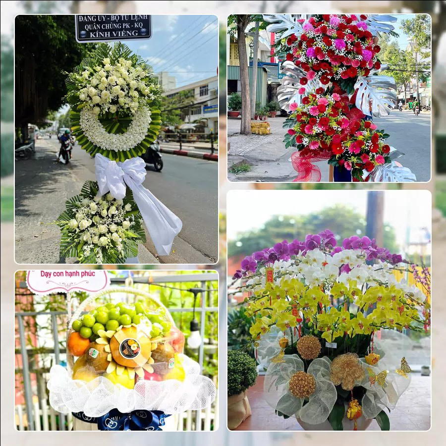 Mẫu hoa tươi cắm mới tại shop hoa Phường Bến Thành