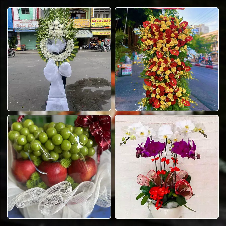Mẫu hoa tươi cắm mới tại shop hoa Phường Ô Chợ Dừa