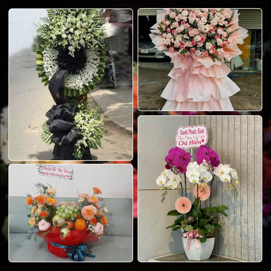 Mẫu hoa tươi cắm mới tại shop hoa Phường Phú Nhuận