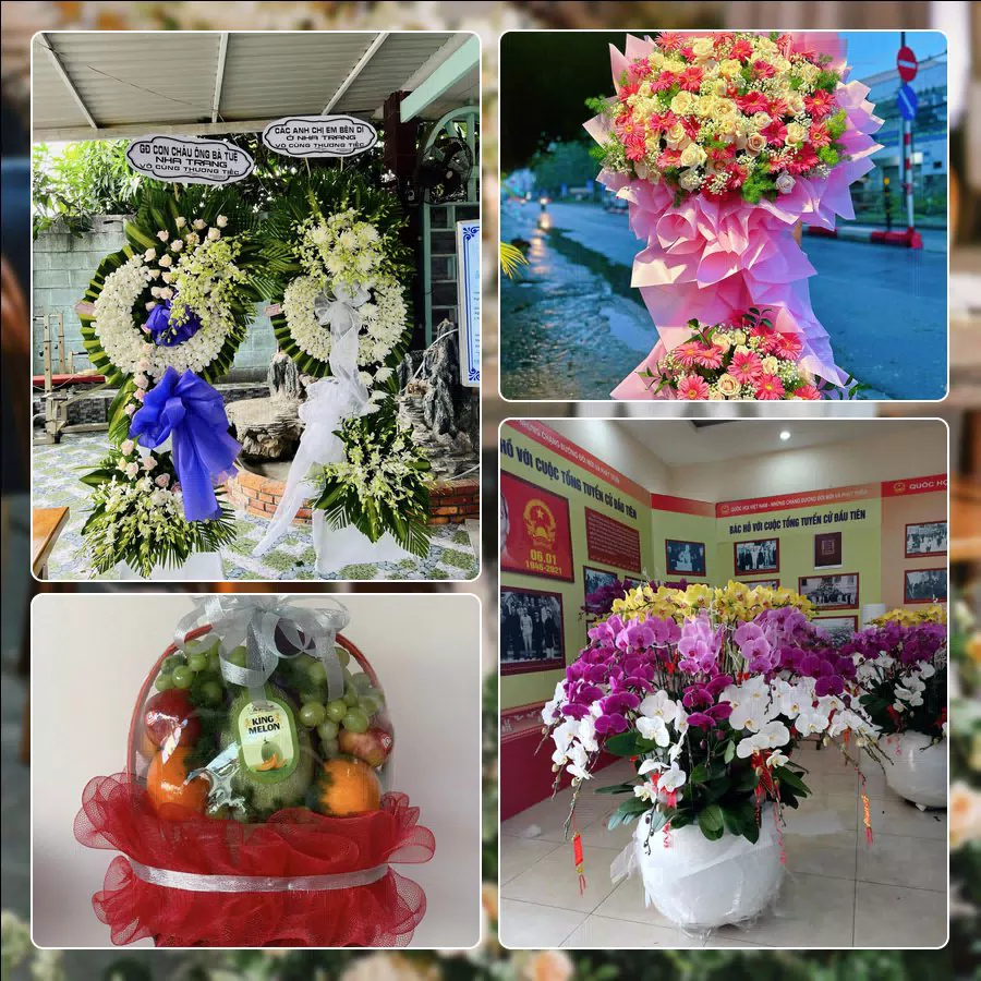 Mẫu hoa tươi được ThuyHoaTuoi.Com chuẩn bị mỗi ngày