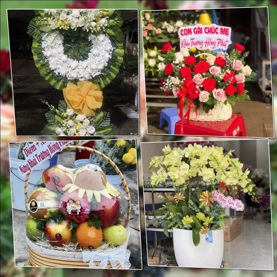 Mẫu hoa tươi ThuyHoaTuoi.Com giao tại Phường Tân Định