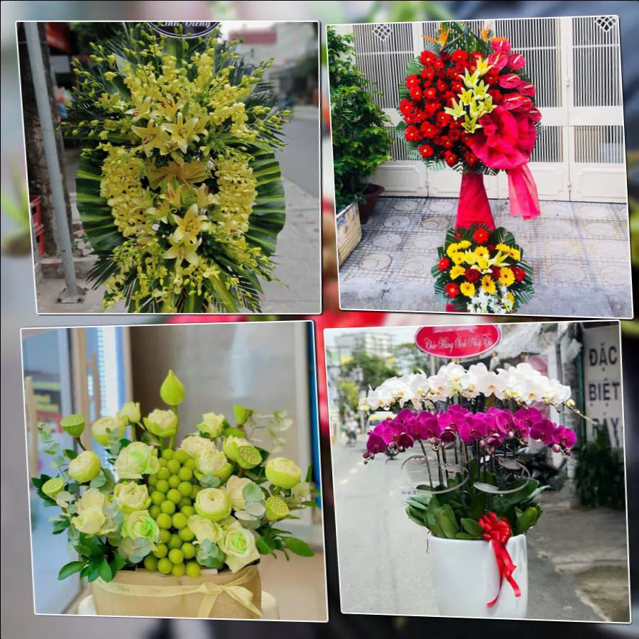Mẫu hoa tươi đẹp giao tại Phường Long Hưng, Đồng Nai