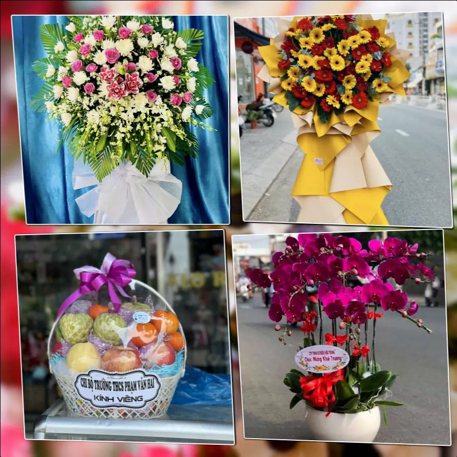 Mẫu hoa tươi ThuyHoaTuoi.Com giao tại Xã Bình Mỹ