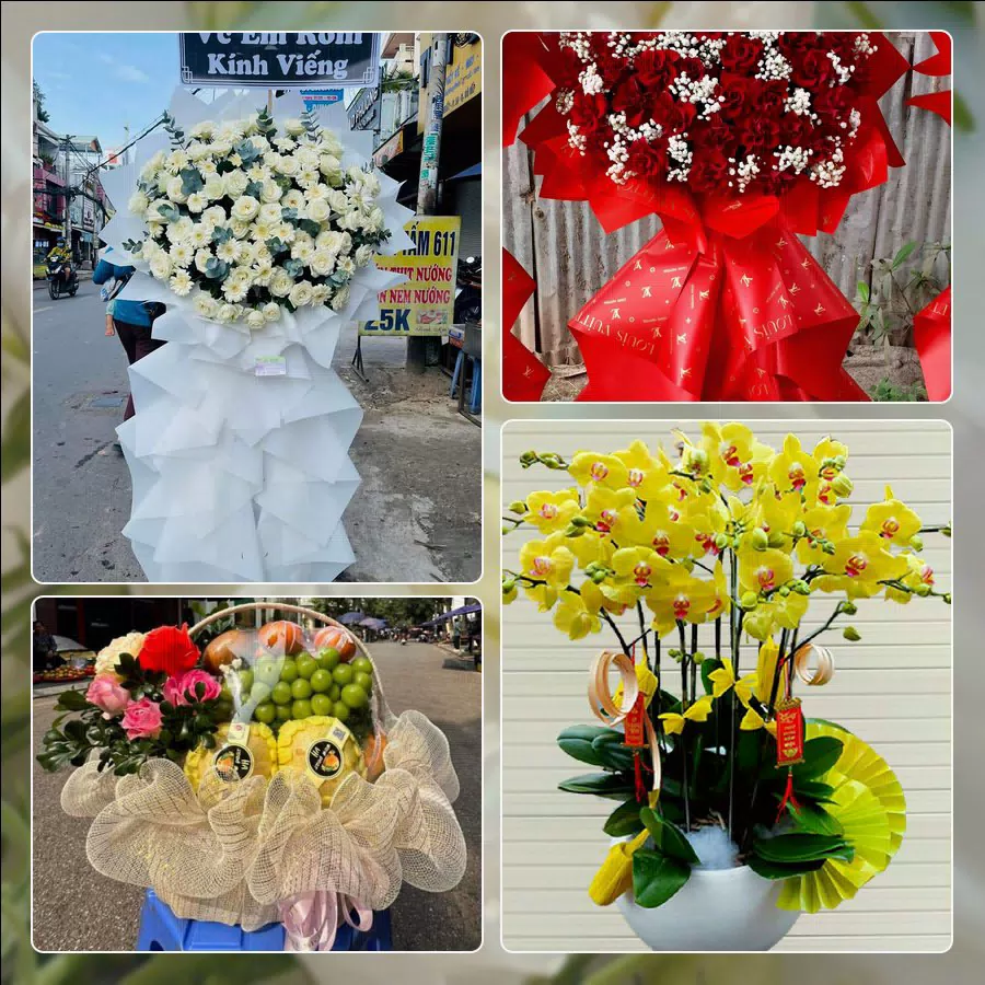 Mẫu hoa tươi ThuyHoaTuoi.Com giao tại Phường An Cựu