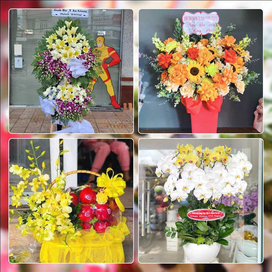 Mẫu hoa tươi ThuyHoaTuoi.Com giao tại Xã Phú Xuyên