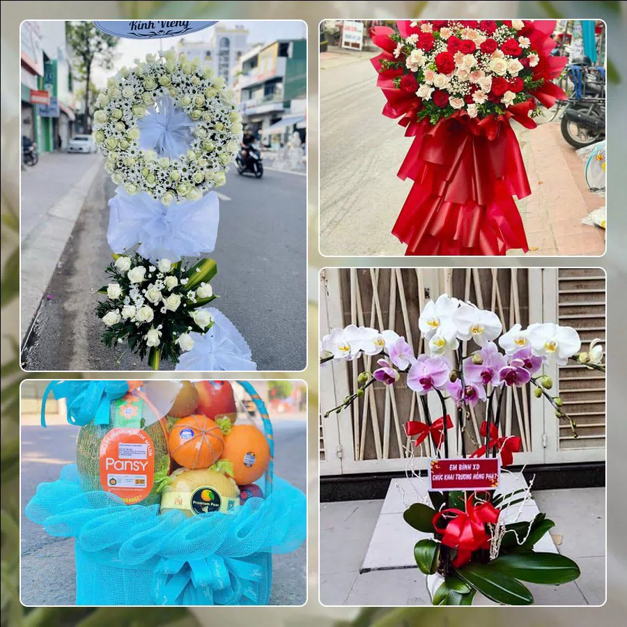 Mẫu hoa tươi ThuyHoaTuoi.Com giao tại Xã Phúc Thọ