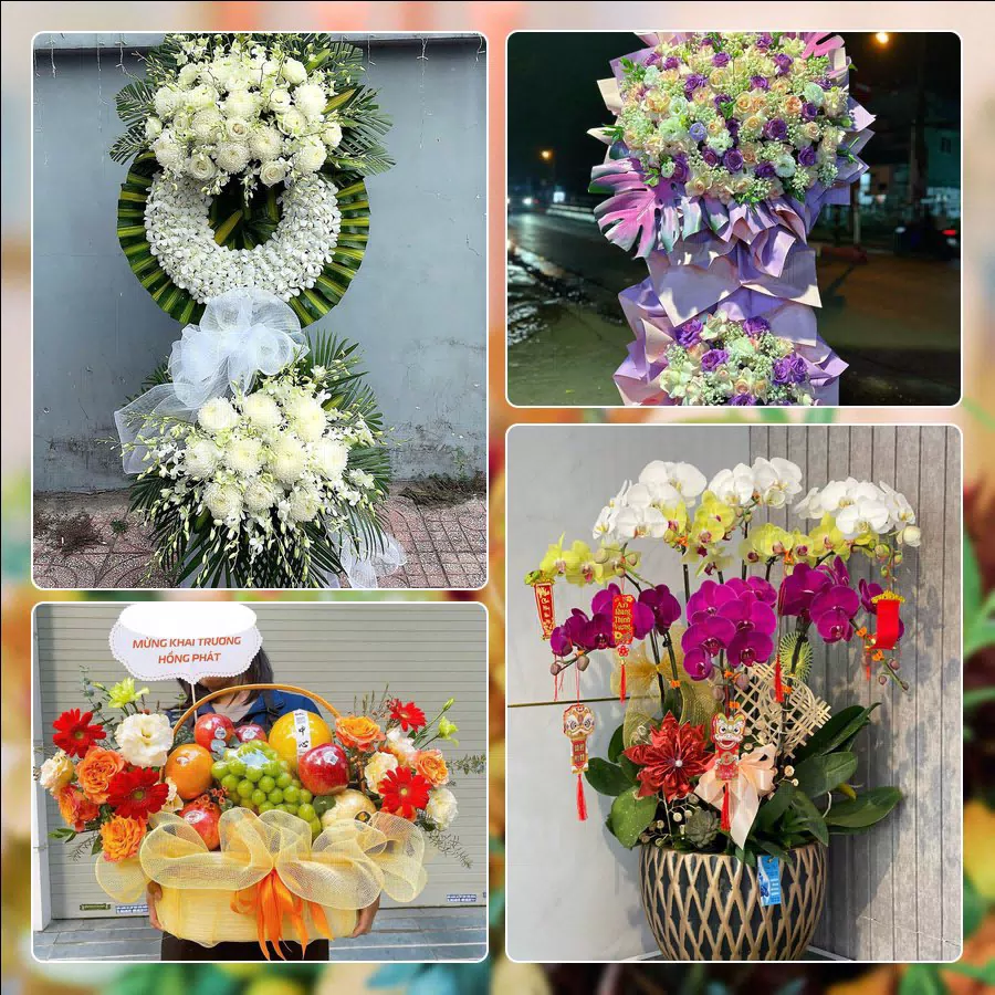 Mẫu hoa tươi ThuyHoaTuoi.Com giao tại Xã Quang Minh