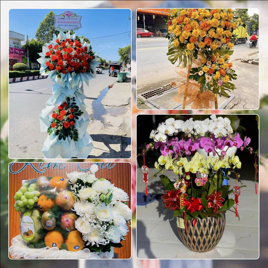 Mẫu hoa tươi ThuyHoaTuoi.Com giao tại Xã Quốc Oai