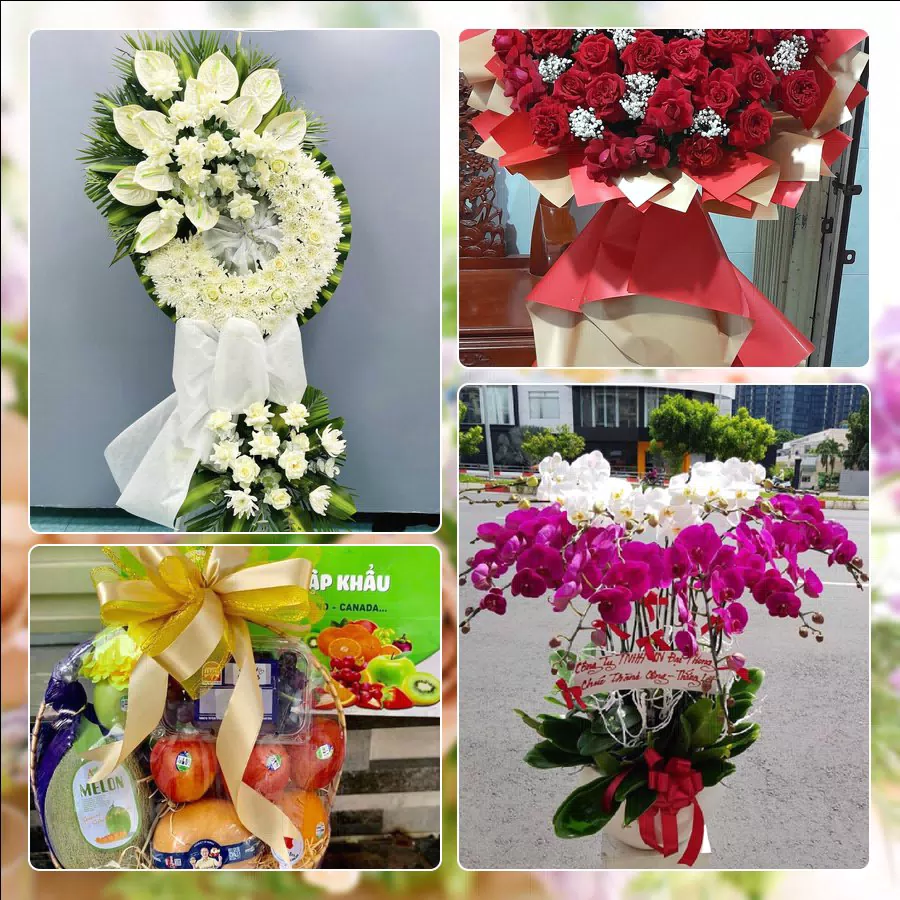 Mẫu hoa tươi ThuyHoaTuoi.Com giao tại Phường Bình Phước