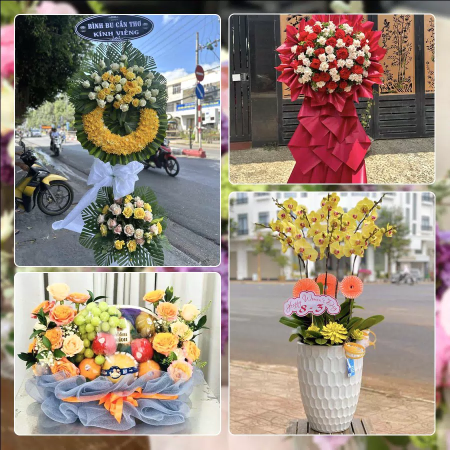Mẫu hoa tươi ThuyHoaTuoi.Com giao tại Xã Đa Phúc