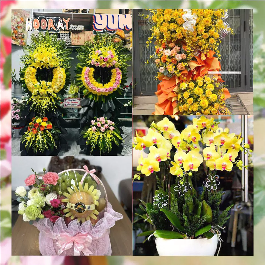 Mẫu hoa tươi cắm mới tại Phường Vạn Xuân, Thái Nguyên