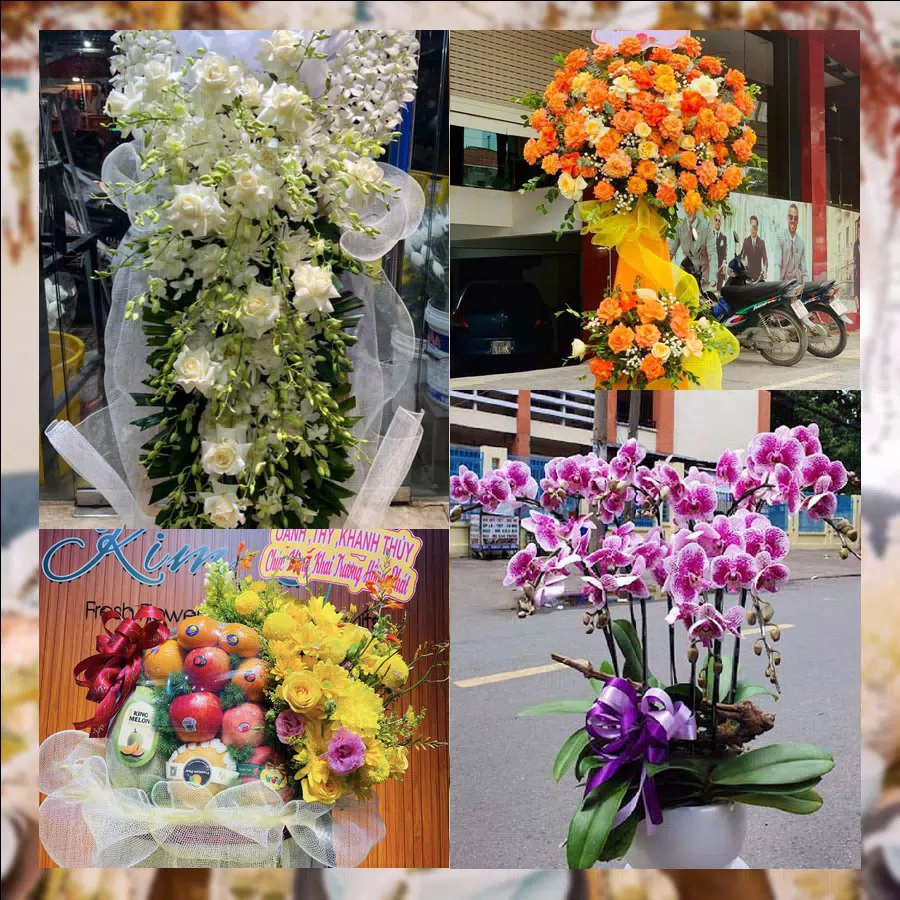 Mẫu hoa tươi tại Shop Hoa Tươi Xã Bình Sơn, Quảng Ngãi